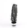 Pleaser - DELIGHT1017RSF Bottes de plateforme - Noir/Transparent Product image